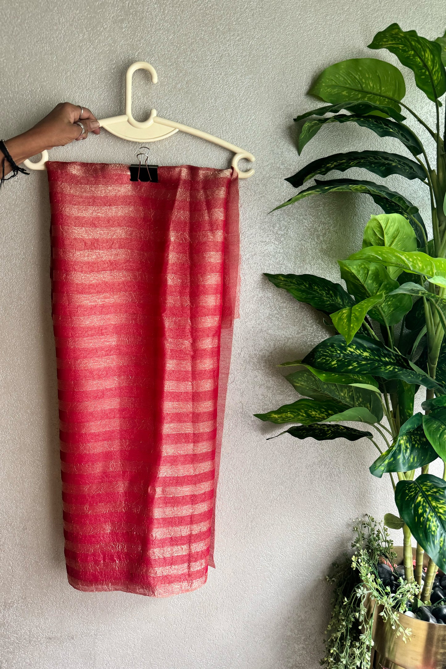 Self-Woven Jacquard Tissue Coord Set