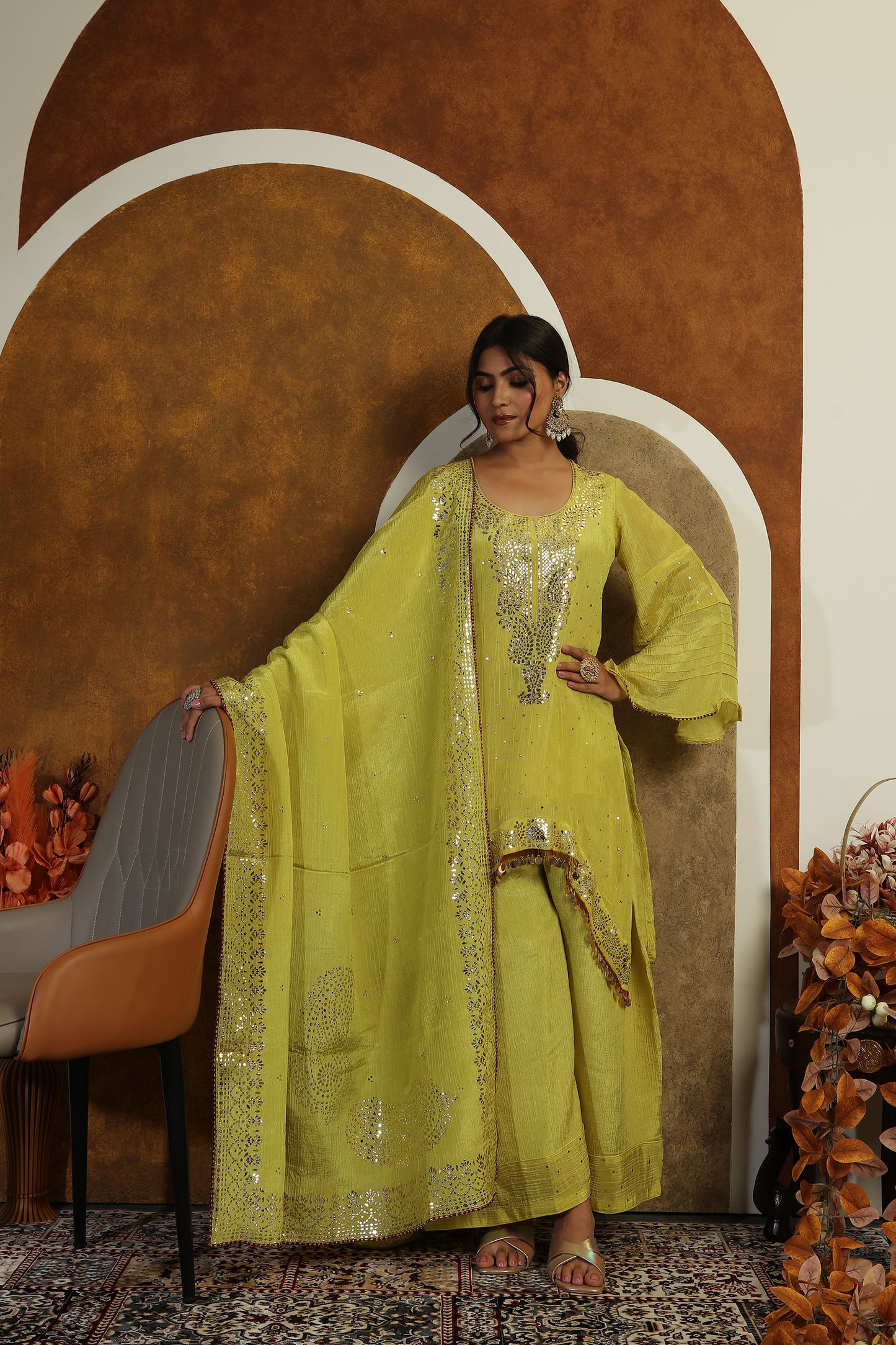 Pitha Work Crushed Tissue Suit